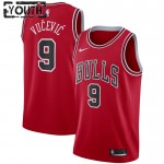 Maillot NBA Chicago Bulls Nikola Vucevic 9 Nike 2022-23 Icon Edition Rouge Swingman - Enfant